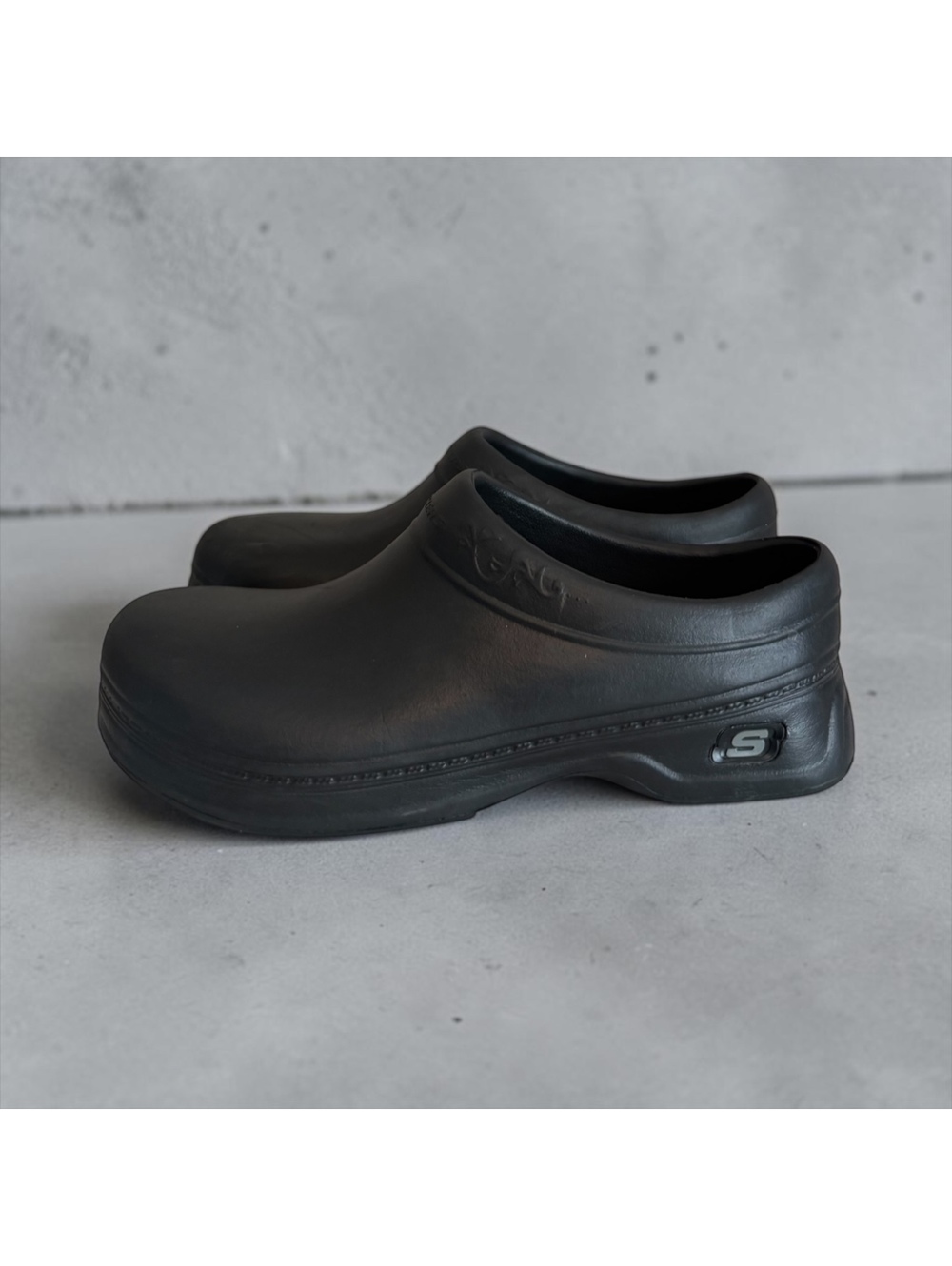 Skechers Work Oswald Clara Slip Resistant Clogs Black Women's Size 7